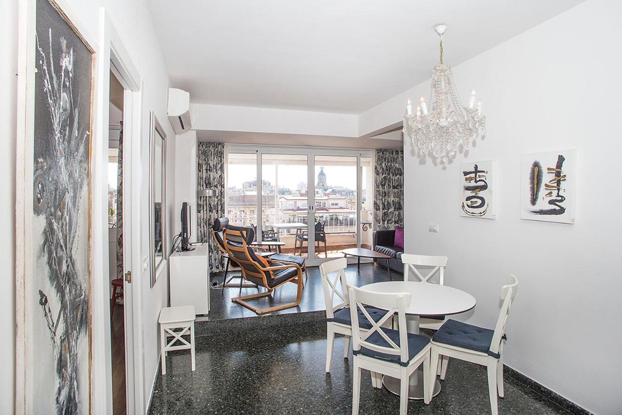 The Gran Via Penthouse Apartamento Barcelona Exterior foto